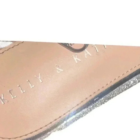 KELLY AND KATIE BLING ANKLE STRAP HIGH HEEL SANDALS- AMAZING!! - Picture 7 of 16